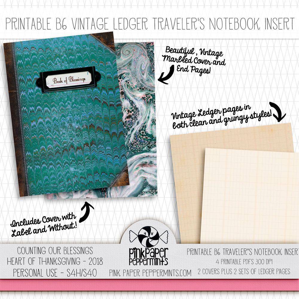 Make Your Own Traveler's Notebook Inserts for the Autumn/ Season!