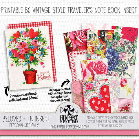 A Well Watered Garden Vintage Botanicals - Swanderful - Printable Vint –  Pink Paper Peppermints
