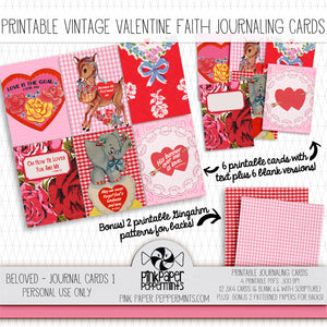 Vintage Valentines Day Cards, Retro Valentines Cards, Junk Journals,  Ephemera Cards for Crafts, Scrapbooks, Choose Your Card -  Sweden